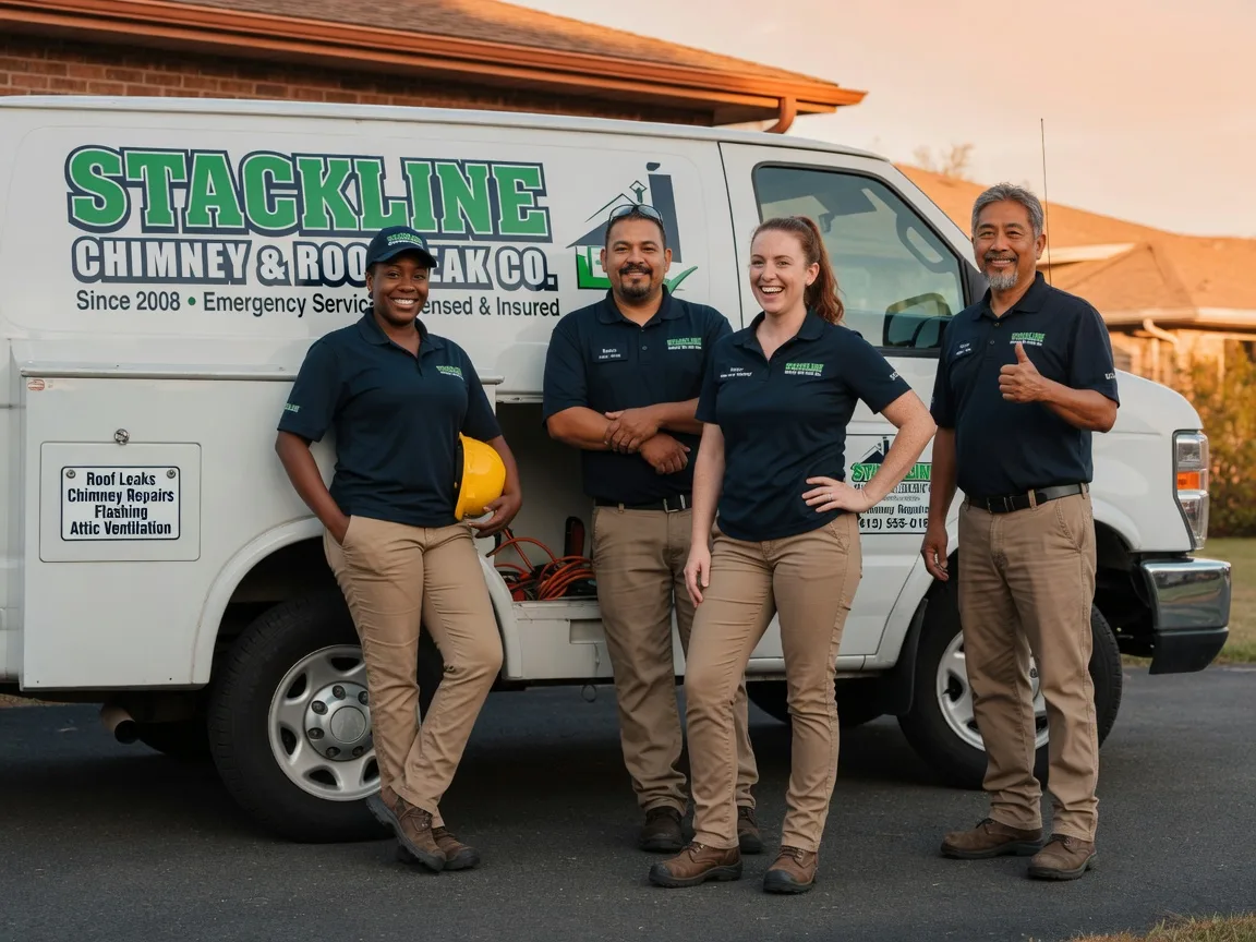 Chimney flashing repair company in Hamburg, PA